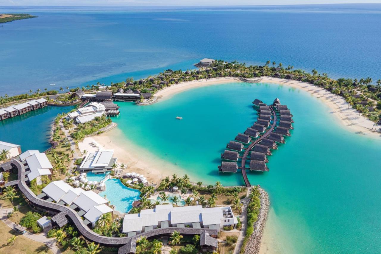 Fiji Marriott Resort Momi Bay Екстер'єр фото Aerial view of the resort